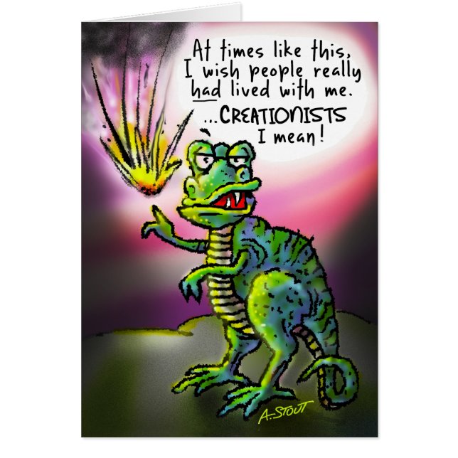 Önskskapare var här! - hälsningskort (Framsidan)