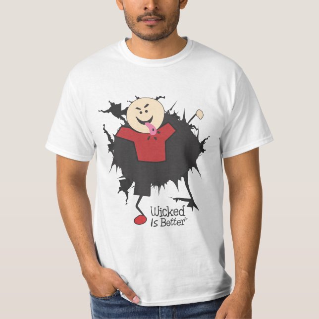 Ont är bättre - Willy T-shirt (Framsida)