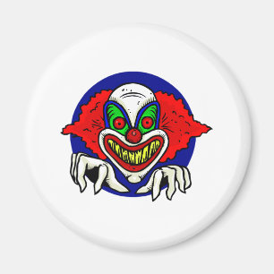 Ont clownansikte magnet