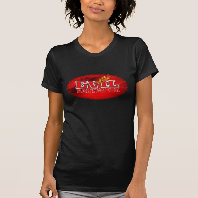 Ont dricka för Bartender Tee Shirt (Framsida)