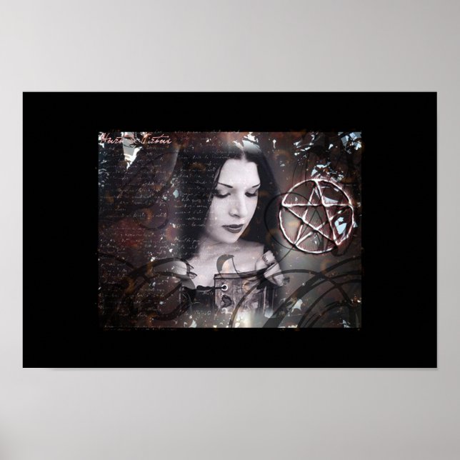 Ont i virtuellt minne poster (Framsidan)