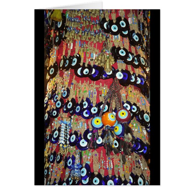 Ont ögaskydd hälsningskort (Framsidan)