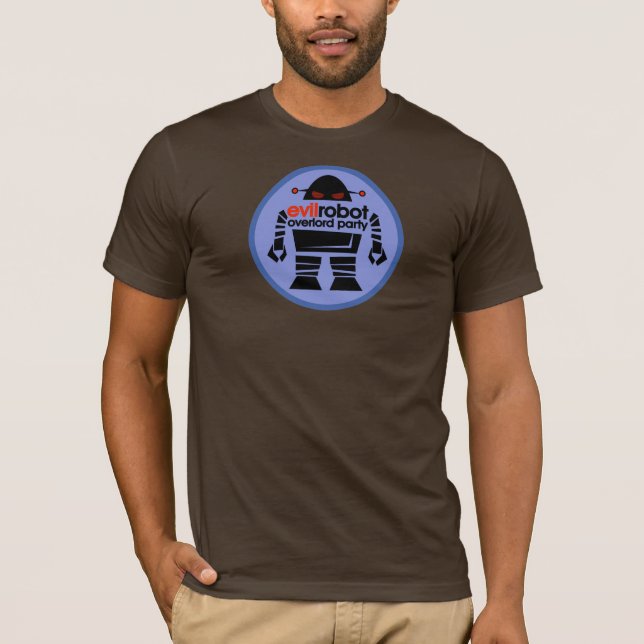 Ont robotOverlordparty T-shirt (Framsida)