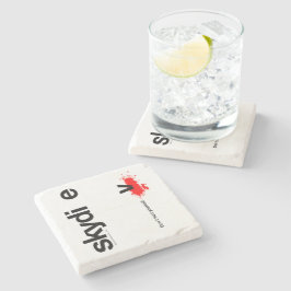 Ont sig inte Yourself skydiveren Underlägg Sten