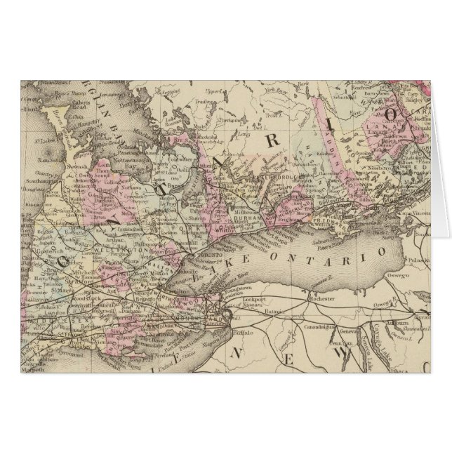 Ontario 2 hälsningskort (Framsidan Horizontal)