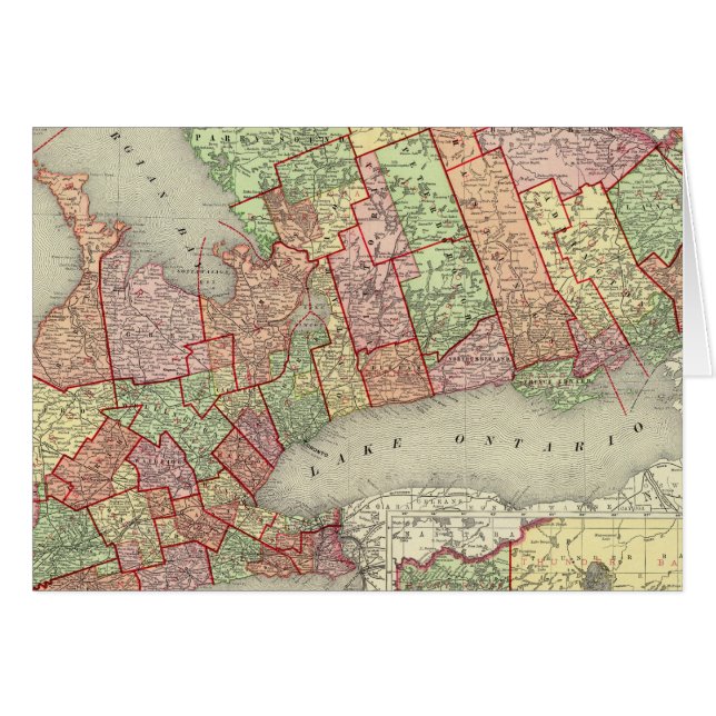 Ontario 4 hälsningskort (Framsidan Horizontal)