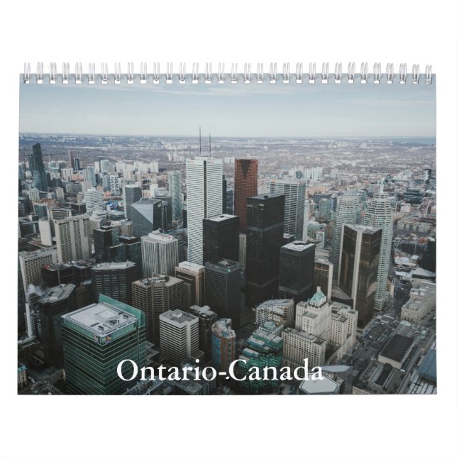 Ontario-Canada Calendar Kalender (Omslag)