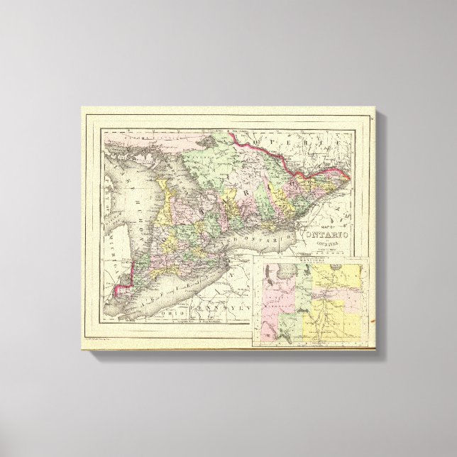 Ontario Canvastryck (Framsida)