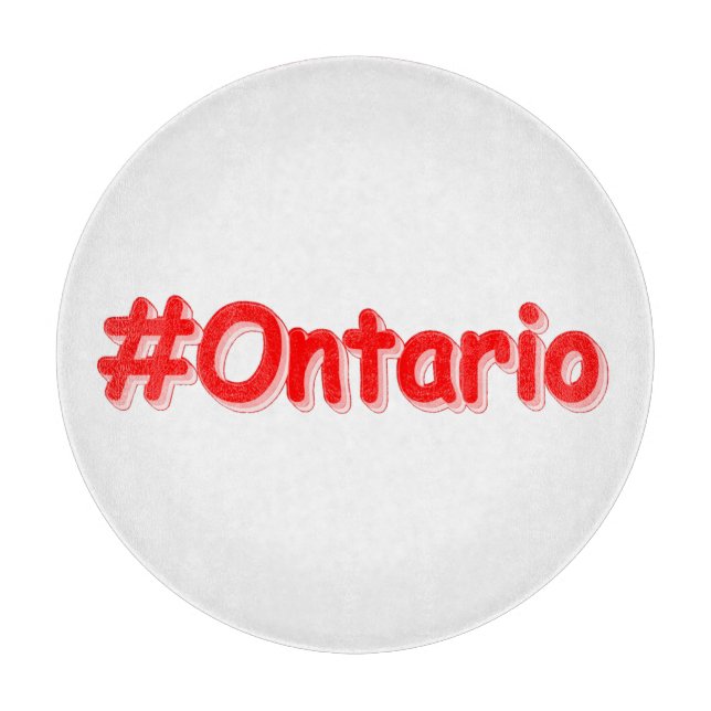 "#Ontario " Cute Design. Köp nu (Framsidan)