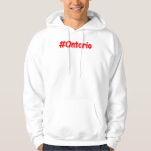 "#Ontario " Cute Design. Köp nu Hoodie