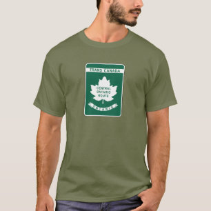 Ontario denKanada huvudvägen undertecknar T Shirt