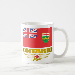 Ontario flagga kaffemugg