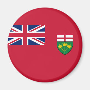 Ontario Flagga Magnet