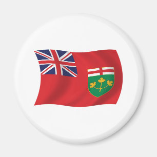 Ontario Flagga Magnet