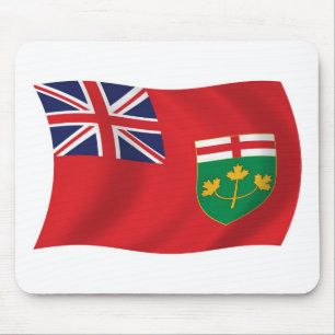 Ontario Flagga Musmatta