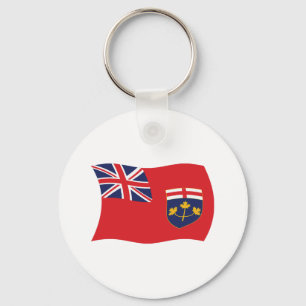 Ontario Flagga Nyckelring