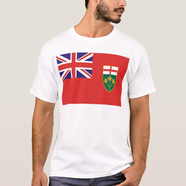 Ontario flagga tee (Framsida)