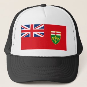 Ontario flaggahatt truckerkeps
