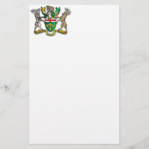 Ontario jackar av arm brevpapper