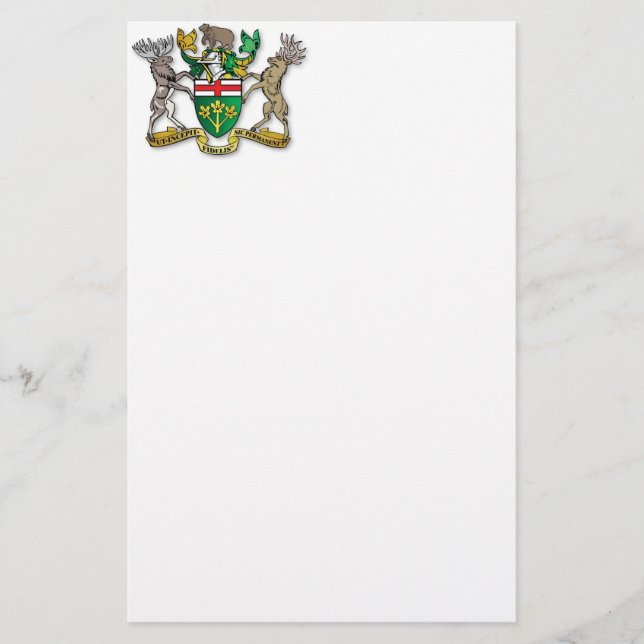 Ontario jackar av arm brevpapper (Framsida)