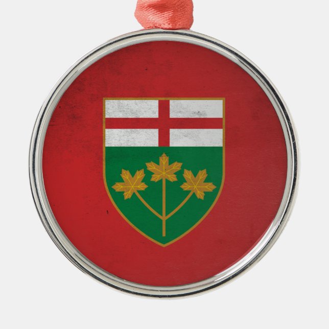 Ontario Julgransprydnad Metall (Framsidan)