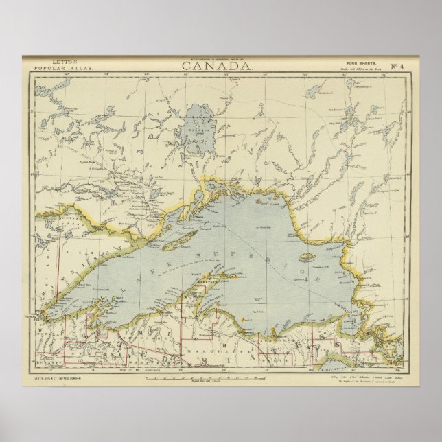 Ontario, Kanada Poster (Framsidan)