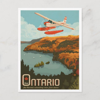 Ontario Kanada Resemålningar från Svunna Tider Vykort