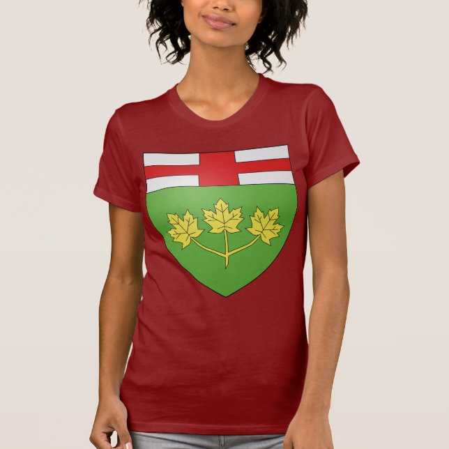 Ontario Kanada T Shirt (Framsida)