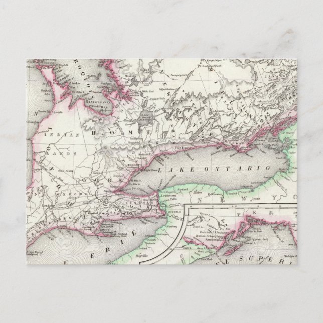 Ontario, Kanada Vykort (Framsida)