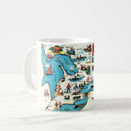 Ontario Map Mug Kaffemugg