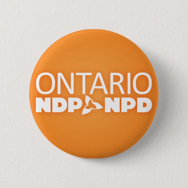 Ontario NDP klämmer fast Knapp (Framsida)