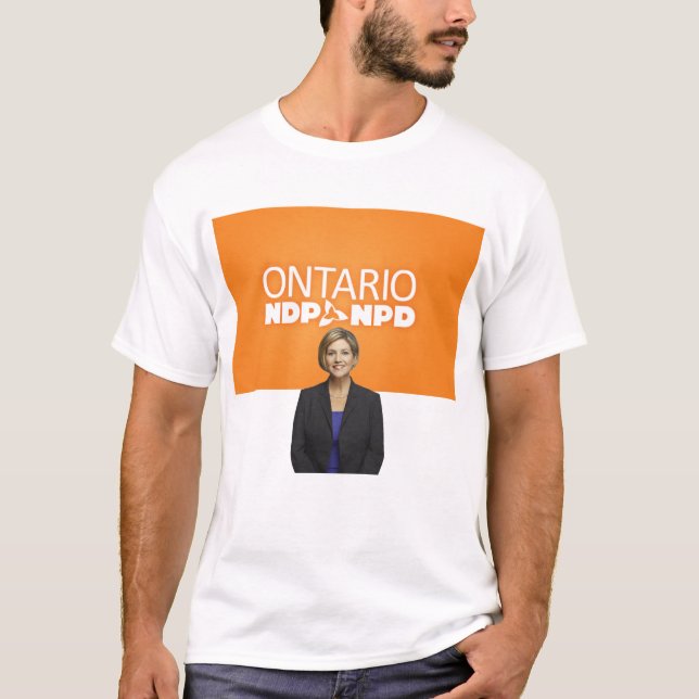 Ontario NDP Manar Shirt T-shirt (Framsida)