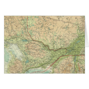 Ontario och Quebec Hälsningskort