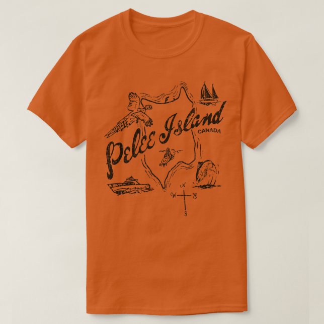 Ontario Pelee Island 1868 T Shirt (Design framsida)