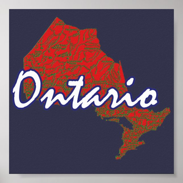 Ontario Poster (Framsidan)