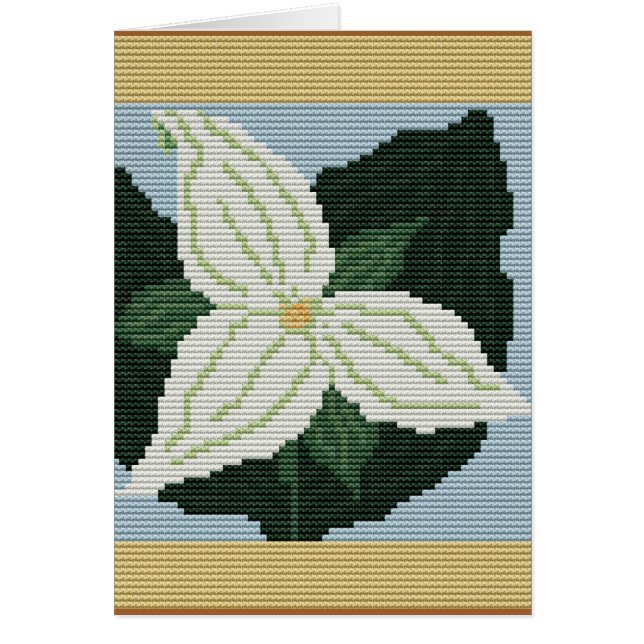 ONTARIO TRILLIUM HÄLSNINGSKORT (Framsidan)