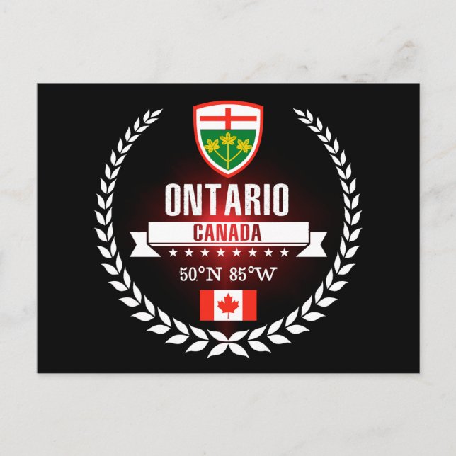 Ontario Vykort (Framsida)