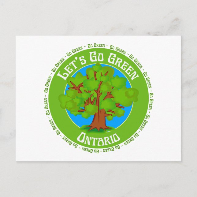 ontario vykort (Framsida)