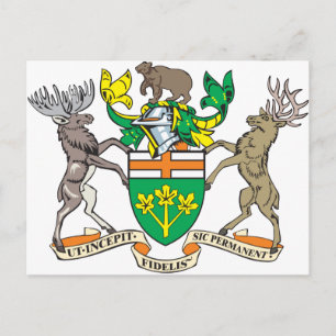 Ontarios vapen vykort