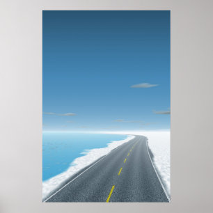 OnTheRoadAgain - isväg Poster