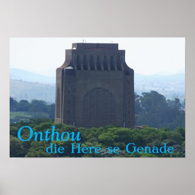 Onthou Sy Genade Poster (Framsidan)