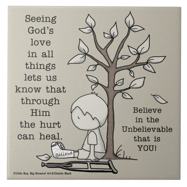 Ontr kan läka kakelplatta (Framsidan)