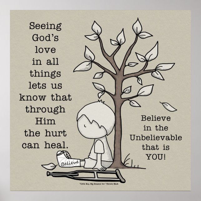 Ontr kan läka poster (Framsidan)