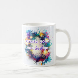 Ontwerp je illustratie op je eigen mok kaffemugg