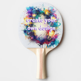Ontwerp jouw unieke tafeltennisbatje – Laat je cre Pingisracket