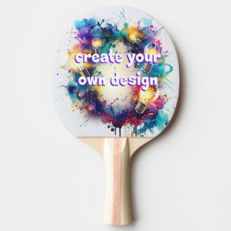 Ontwerp jouw unieke tafeltennisbatje – Laat je cre Pingisracket