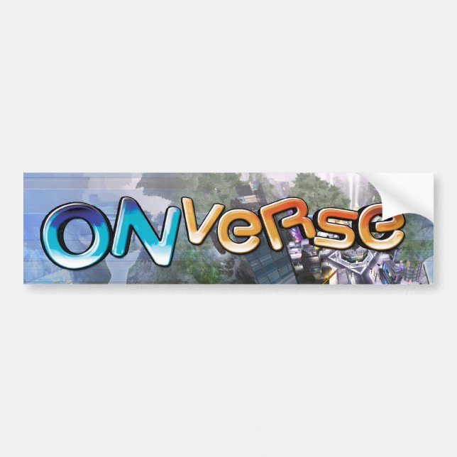 Onverse logotypbildekal bildekal (Framsidan)