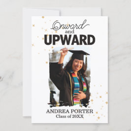 Onward and Upward Graduation Party Inbjudningar