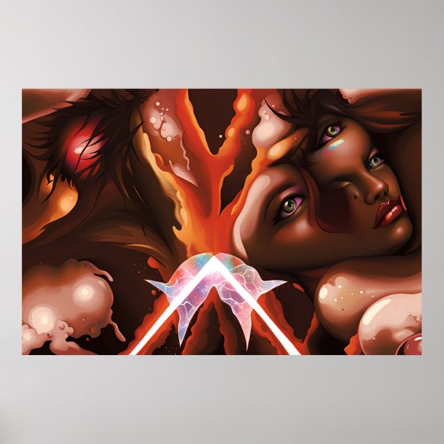 Onward Broken Dreamers Surreal Poster (Framsidan)