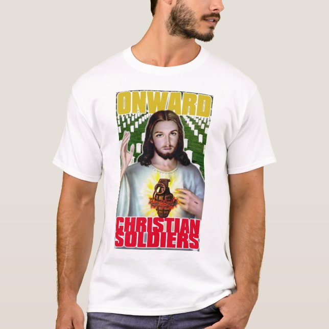 Onward kristensoldater t-shirt (Framsida)